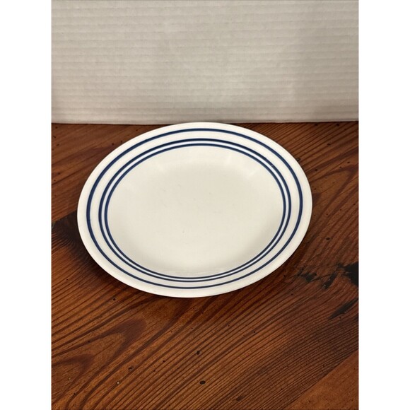 1 Corelle Classic Cafe Blue 6 3/4" appetizer/bread plate - Picture 1 of 7
